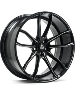 AXE EX33 vanne, 22x10.5 / 5x108 ET38 GLOSS BLACK & CHAMFER