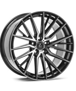 AXE EX40 vanne, 22x9 / 5x112 ET35 BLACK & POLISHED (No concave)