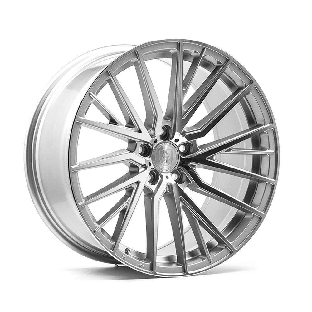 AXE EX40 vanne, 20x8.5 / 5x114.3 ET40 SILVER & POLISHED (No concave)