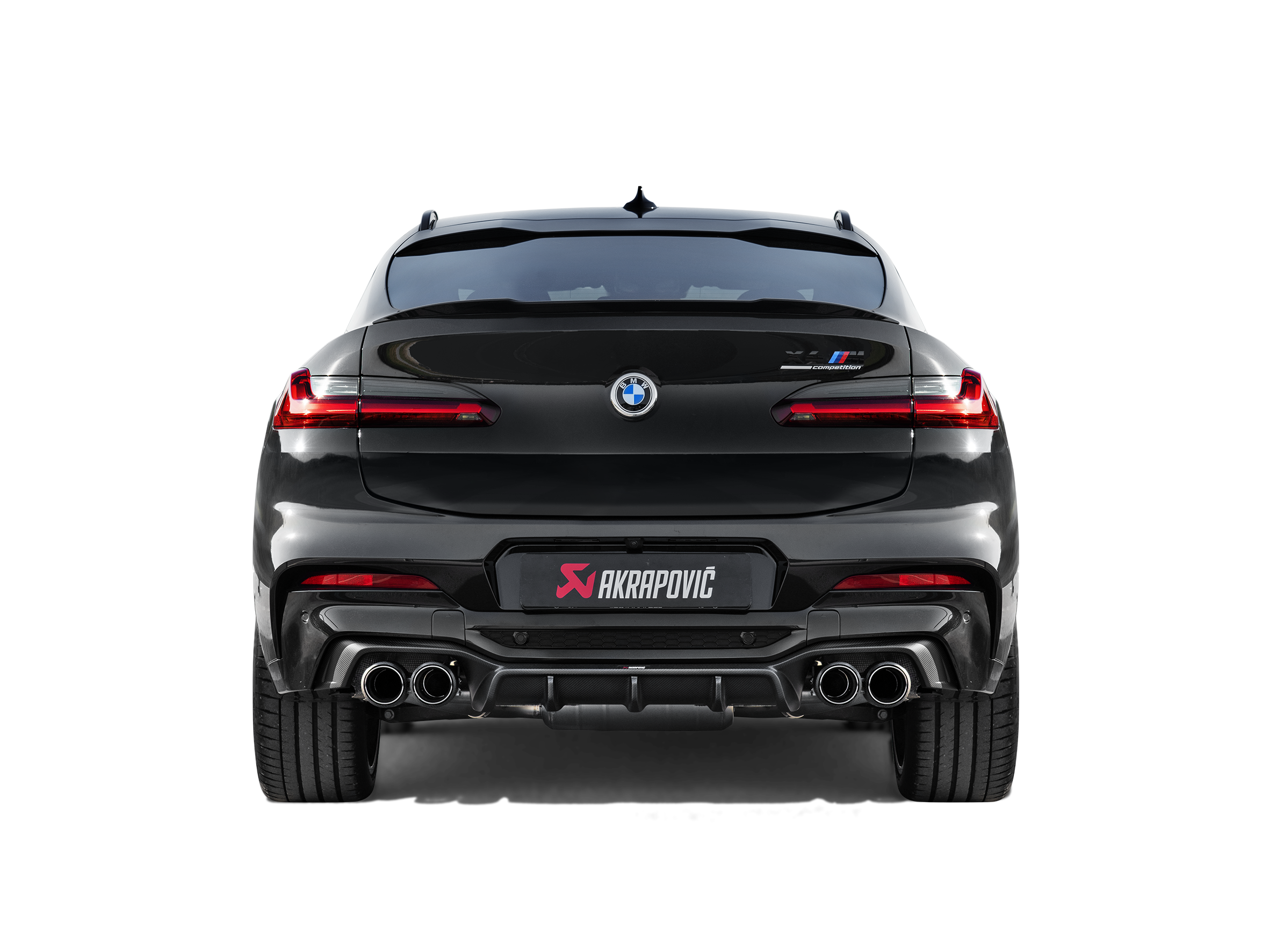BMW X4 M / X4 M Competition (F98) (2020-2023) Akrapovic Hiilikuitudiffuusori (Gloss)-3