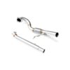 Downpipe (Race) 76mm AUDI A3 8L 1.8 T Quattro 210/225hp, RM Motors-4