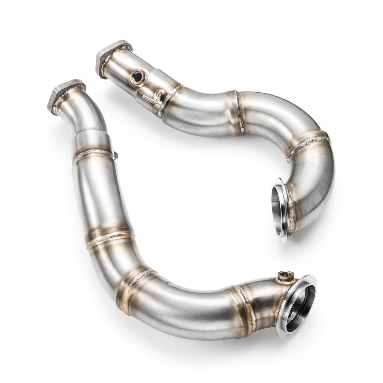 Downpipe (Race) BMW E9x 335i, 335ix N54, RM Motors-4