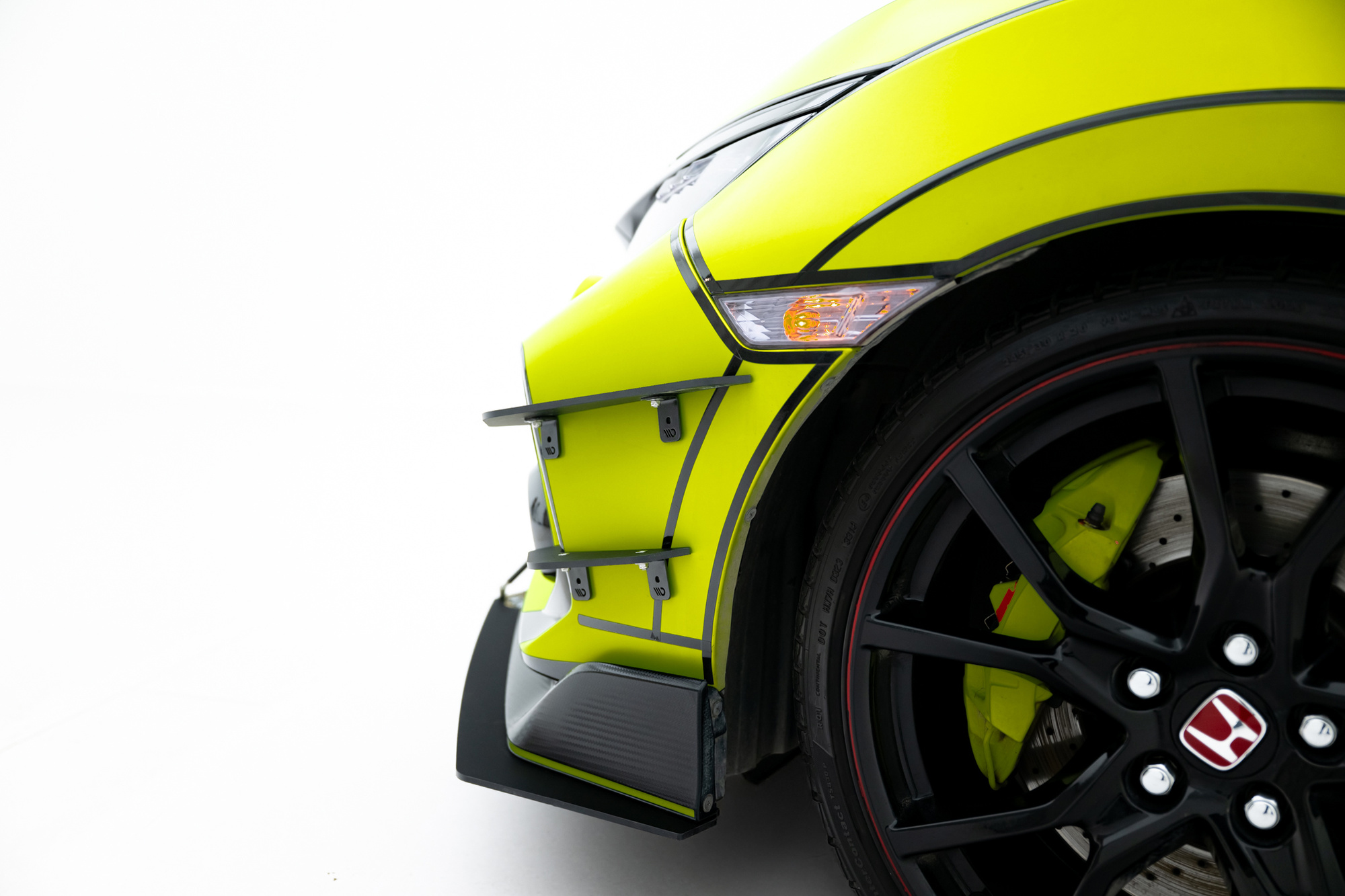 Canard lipat Honda Civic Type-R Mk10 / Mk10 Facelift, Maxton-2