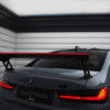 Hiilikuituspoileri, External Brackets + LED BMW M3 G80 / 3serie G20, Maxton
