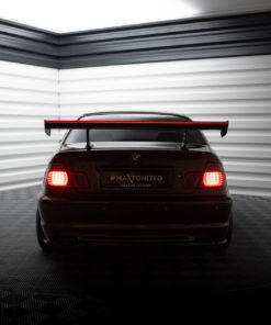 Hiilikuituspoileri, Internal Brackets + LED BMW 3 Coupe E46, Maxton