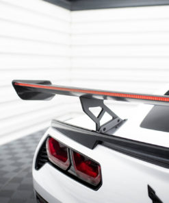 Hiilikuituspoileri, Internal Brackets Uprights + LED Chevrolet Corvette Stingray / Grand Sport C7, Maxton-4