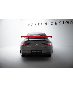 Hiilikuituspoileri (w/ internal brackets) + LED Mercedes-Benz CLA Coupe C118 / C118 Facelift, Maxton