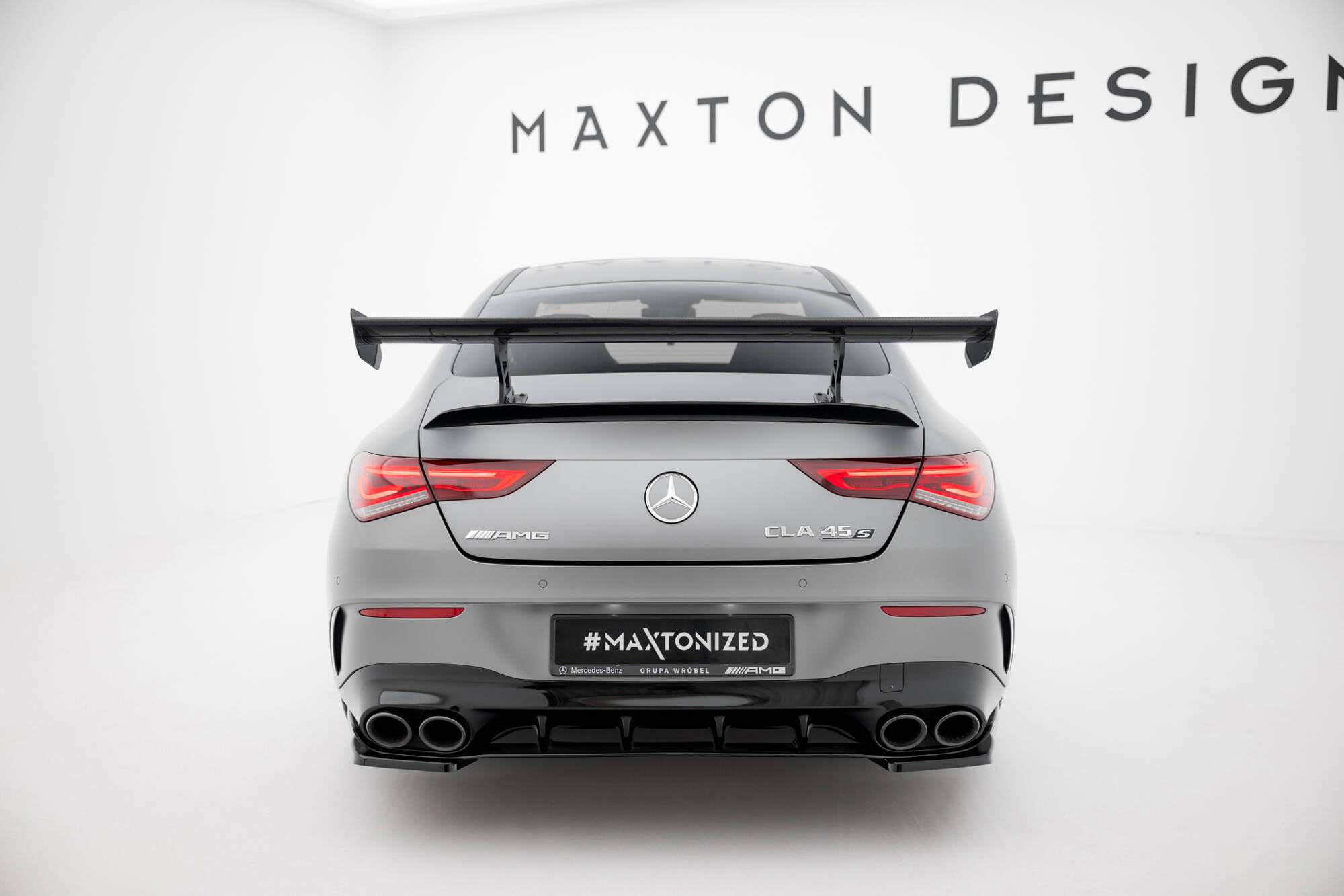 Hiilikuituspoileri (w/ internal brackets) Mercedes-Benz CLA Coupe C118 / C118 Facelift, Maxton