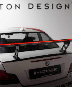Hiilikuituspoileri, Internal Brackets (V1) + LED BMW 1 M E82, Maxton
