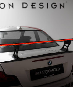 Hiilikuituspoileri, Internal Brackets (V2) + LED BMW 1 M E82, Maxton