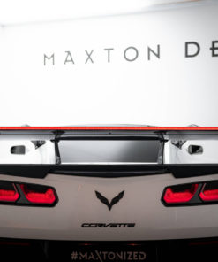 Hiilikuituspoileri, Upper Swan Mounting + LED Chevrolet Corvette Stingray / Grand Sport C7, Maxton