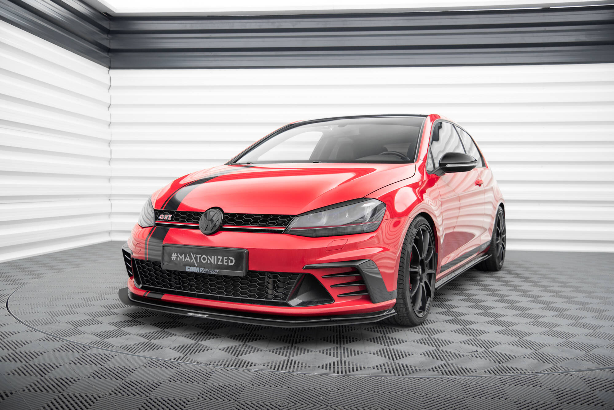 Race Etusplitteri VW GOLF VII GTI CLUBSPORT, Maxton-3