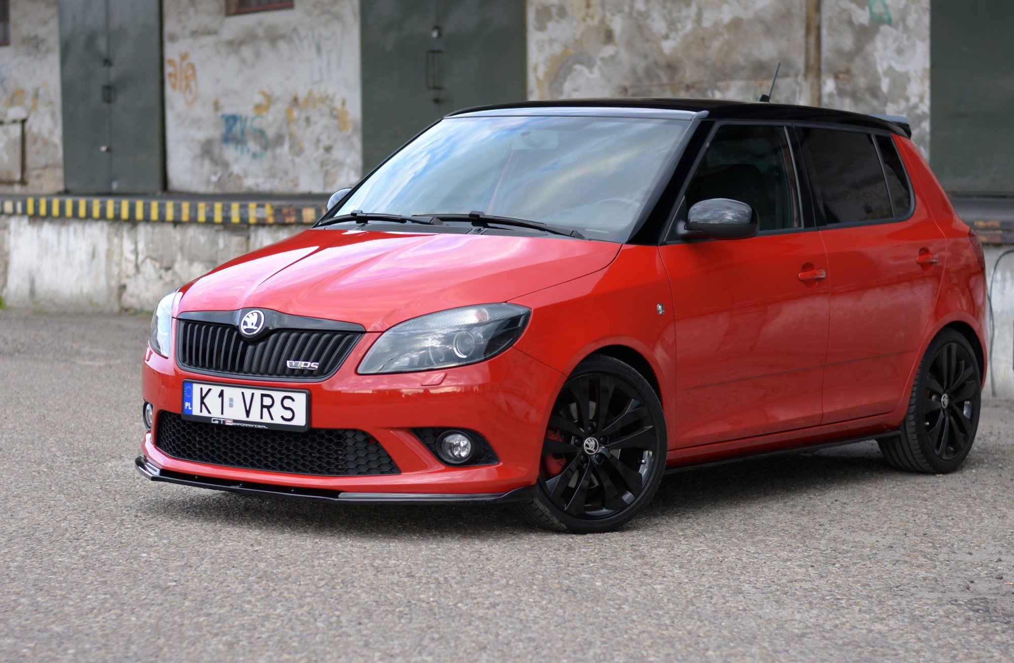 Etusplitteri SKODA FABIA MK2 RS, Maxton