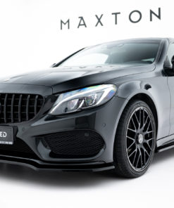 Etusplitteri (V1) MERCEDES- BENZ C-CLASS W205 COUPE AMG-LINE, Maxton