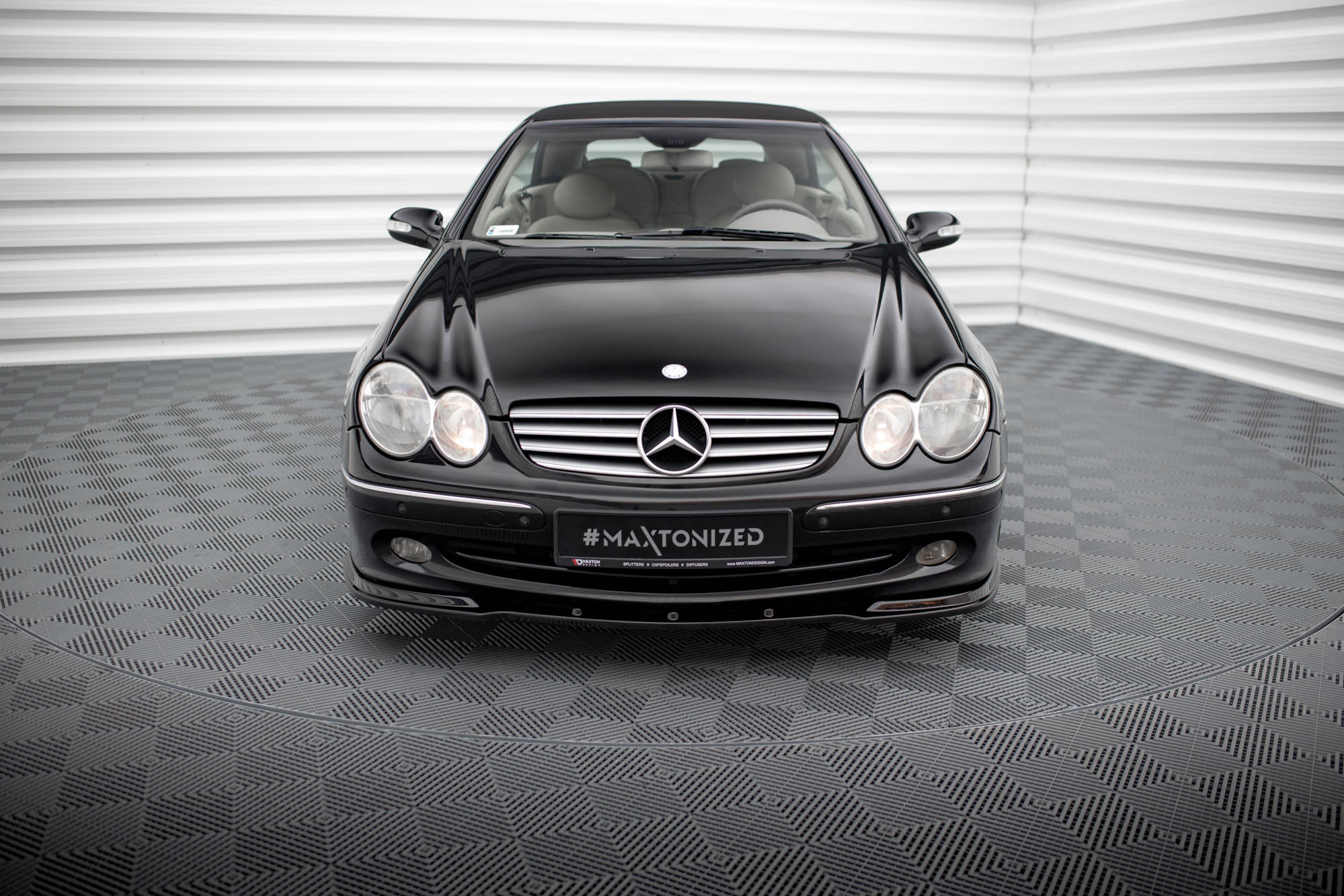 Etusplitteri (V1) MERCEDES CLK W 209STANDARD VERSION, Maxton-2