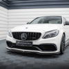 Etusplitteri (V1) Mercedes-AMG C63 Sedan / Estate W205 / S205, Maxton