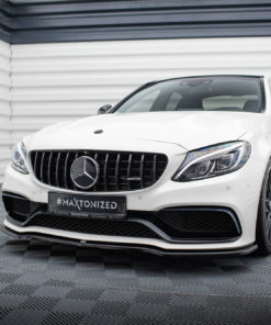 Etusplitteri (V1) Mercedes-AMG C63 Sedan / Estate W205 / S205, Maxton