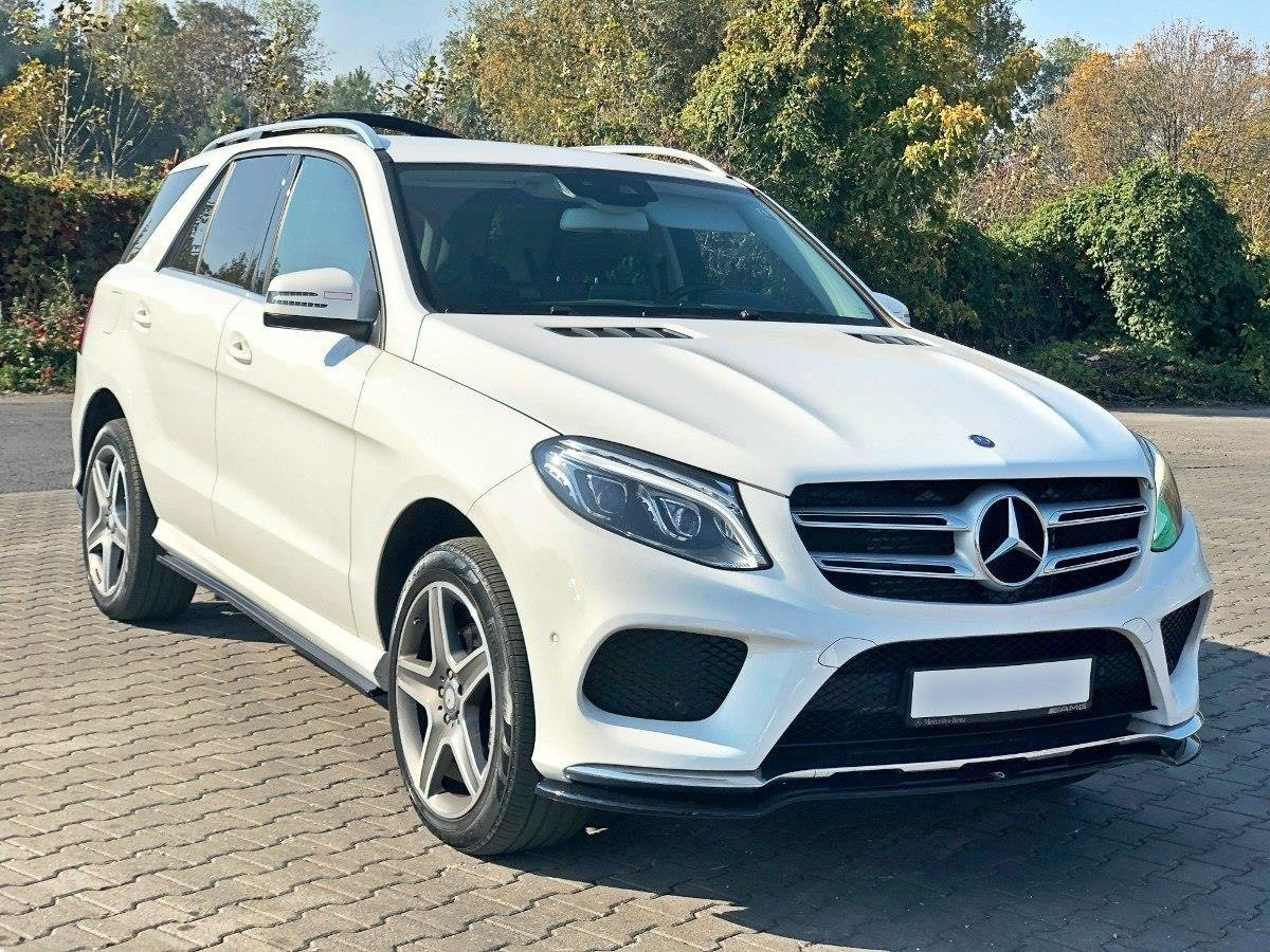 Etusplitteri (V1) Mercedes GLE W166 AMG-Line, Maxton-2