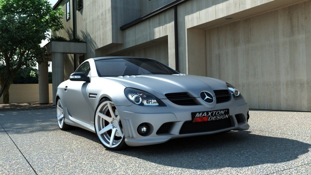 Etupuskuri Mercedes SLK R171 AMG 204 Look, Maxton