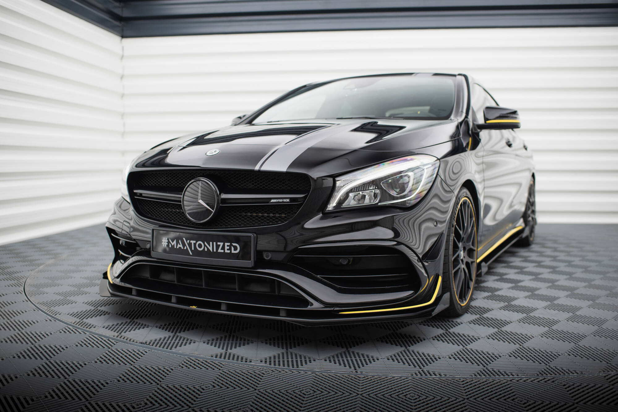 Etulevikelipat Mercedes-AMG CLA 45 Aero C117 Facelift, Maxton-2