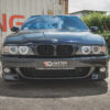 Front Side Splitters BMW M5 / 5 M-Pack E39, Maxton-4