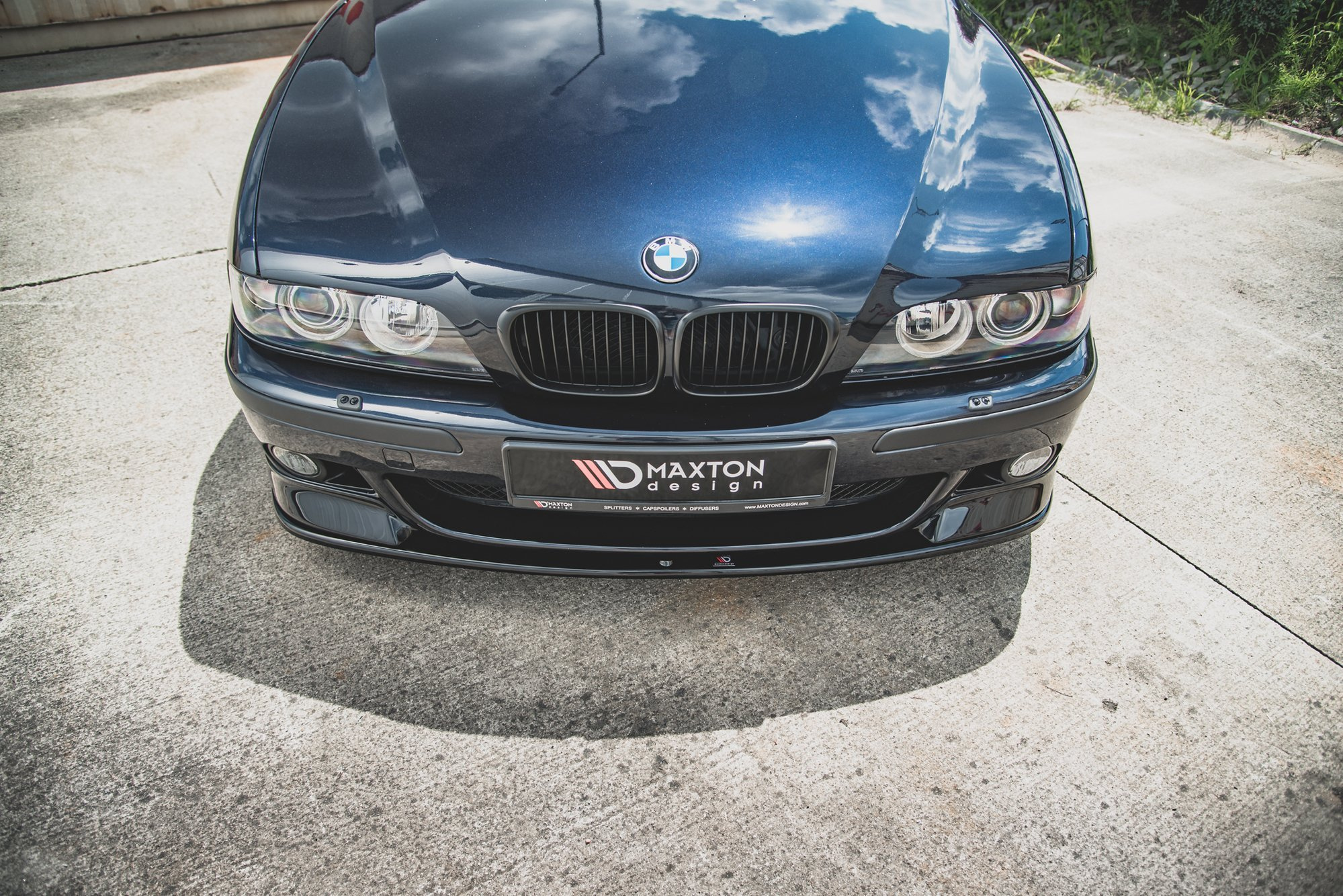 Front Side Splitters + Etulippaisarja BMW M5 / 5 M-Pack E39, Maxton-3