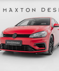 Etu sivusplitterit Volkswagen Golf R / R-Line Mk7 Facelift, Maxton