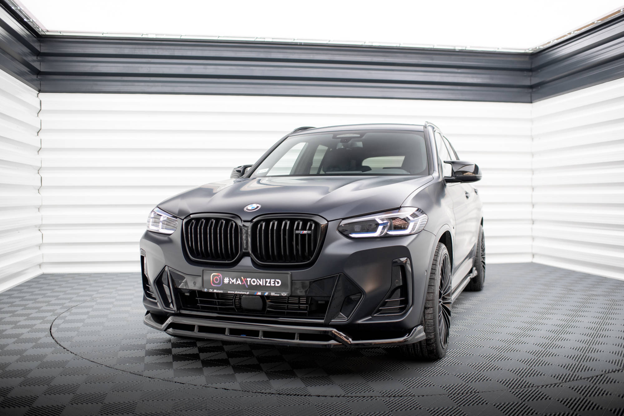 Etusplitteri BMW X3 M-Pack G01 Facelift / iX3 M-Pack G08 Facelift, Maxton