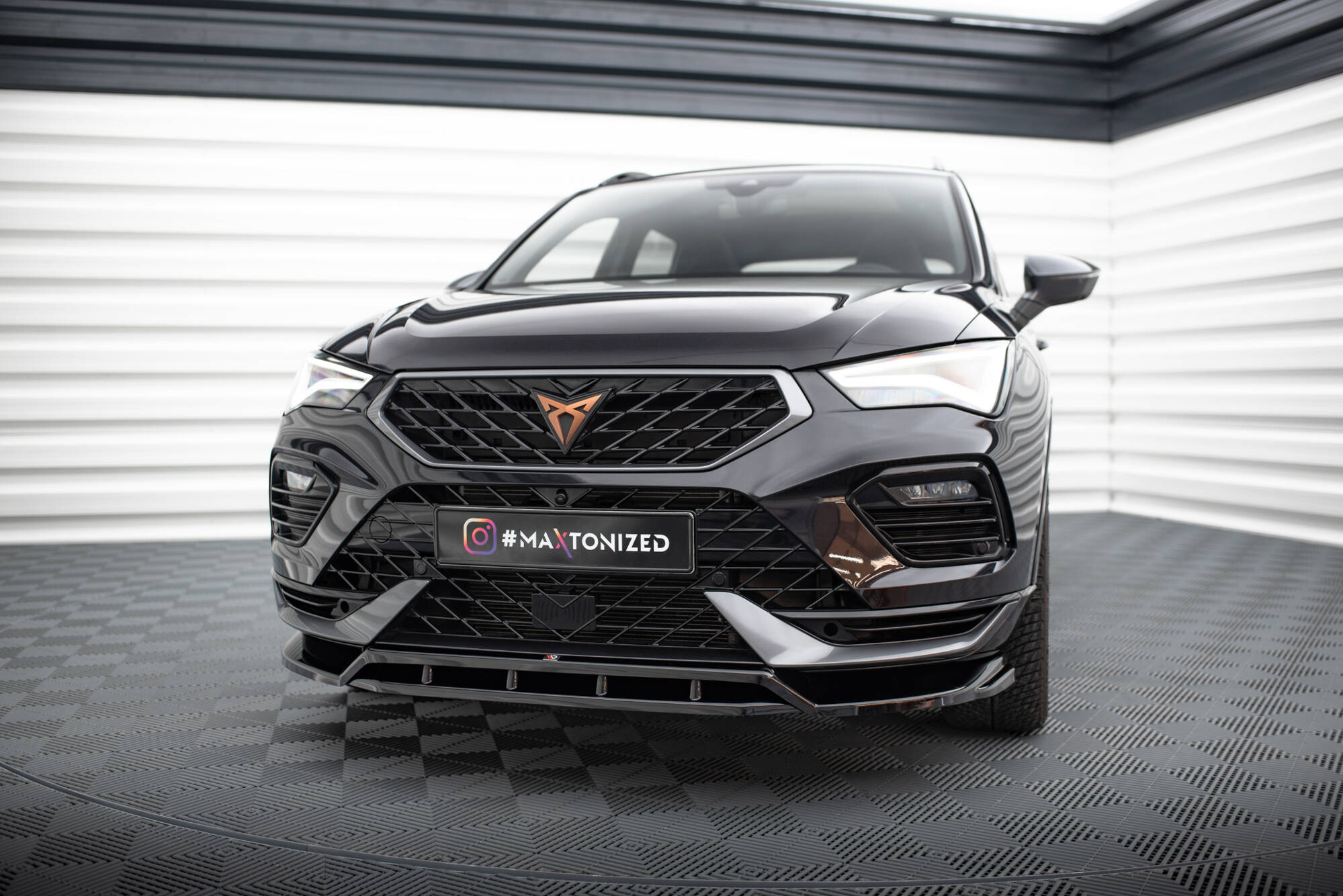 Etusplitteri Cupra Ateca Mk1 Facelift, Maxton