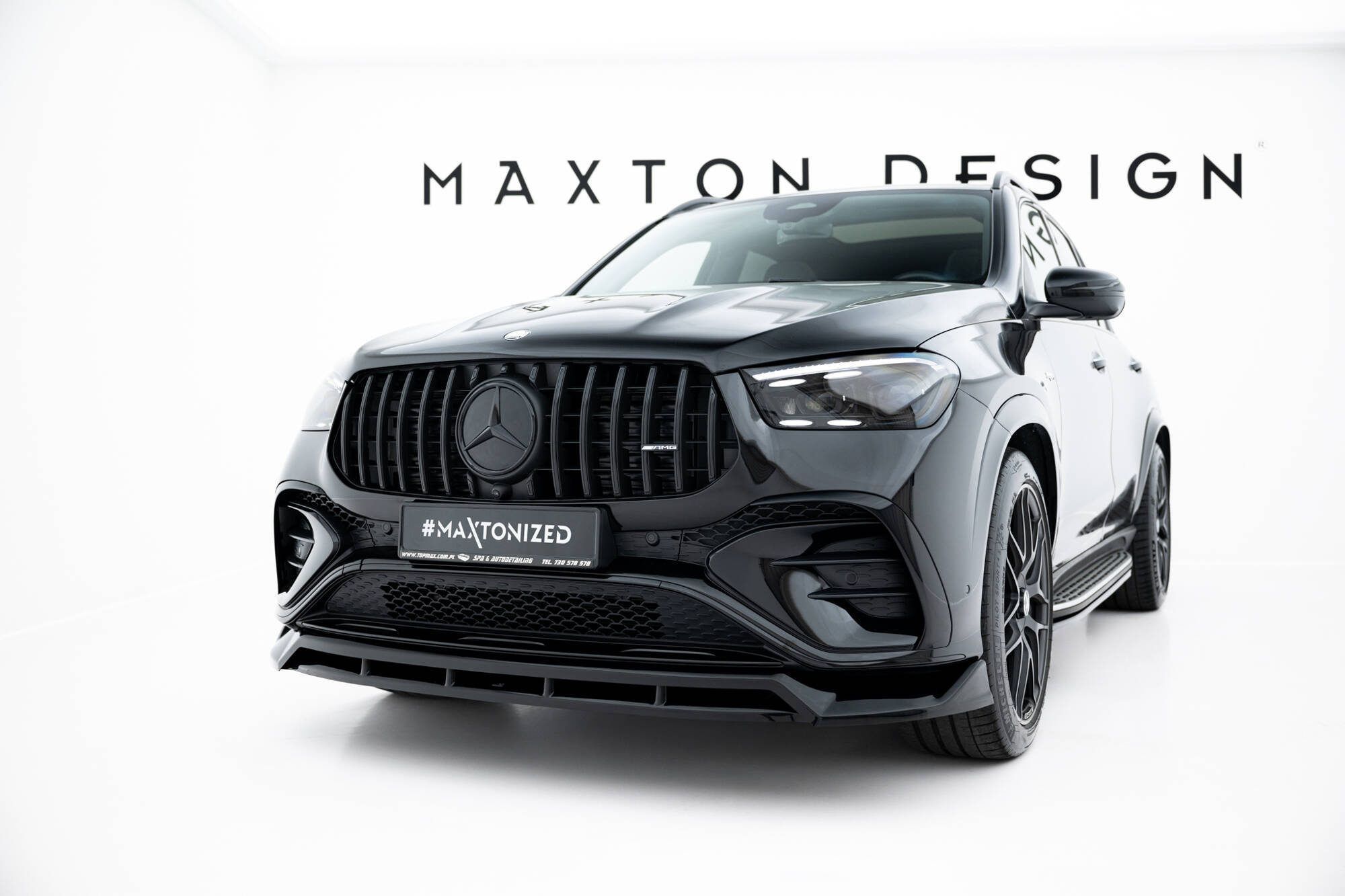 Etusplitteri Mercedes-AMG GLE 53 SUV / Coupe W167 Facelift / C167 Facelift, Maxton