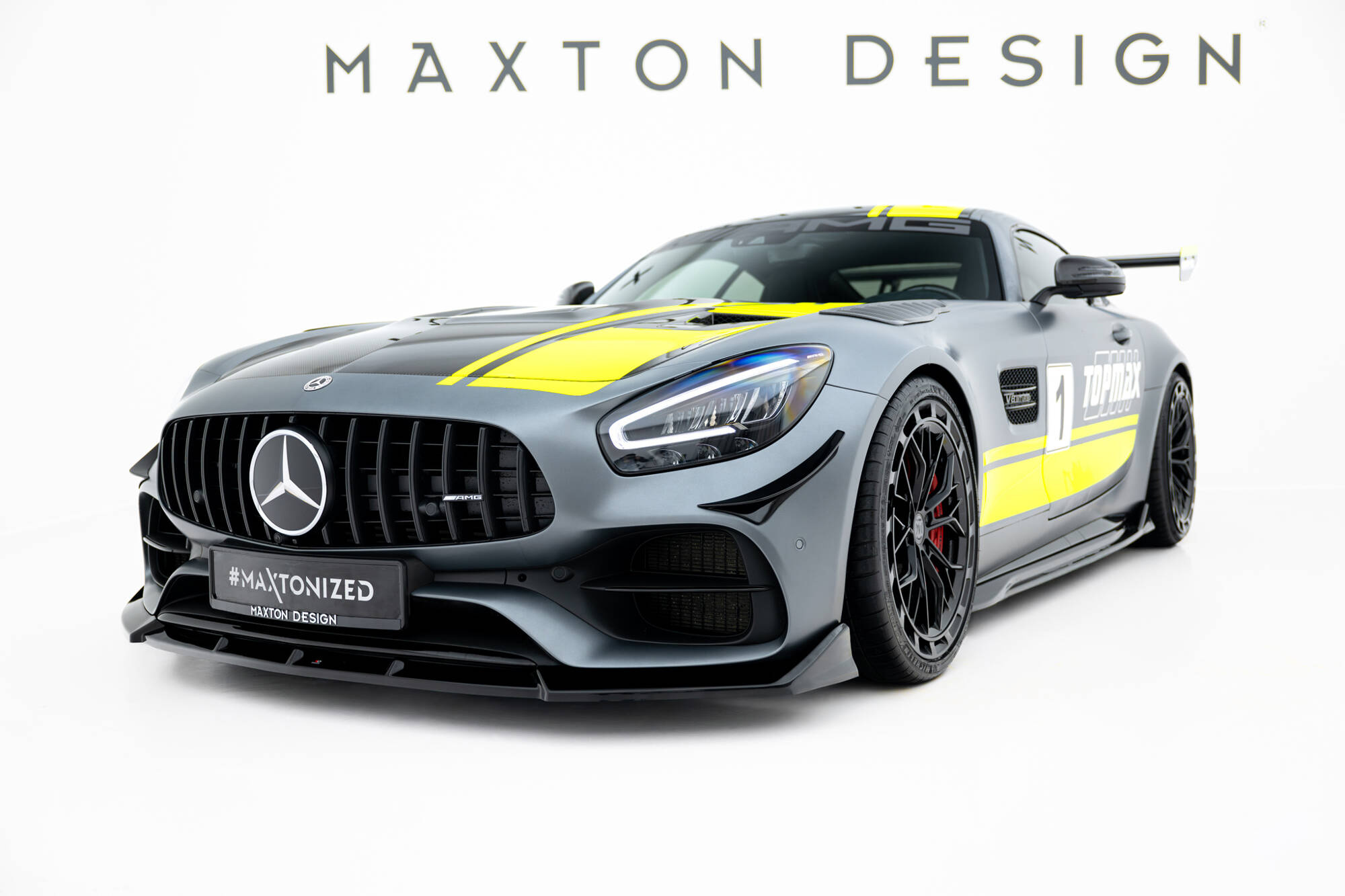 Etusplitteri Mercedes-AMG GT C C190 Facelift, Maxton