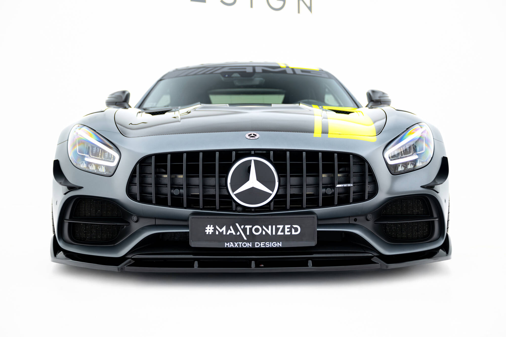 Etusplitteri Mercedes-AMG GT C C190 Facelift, Maxton-3