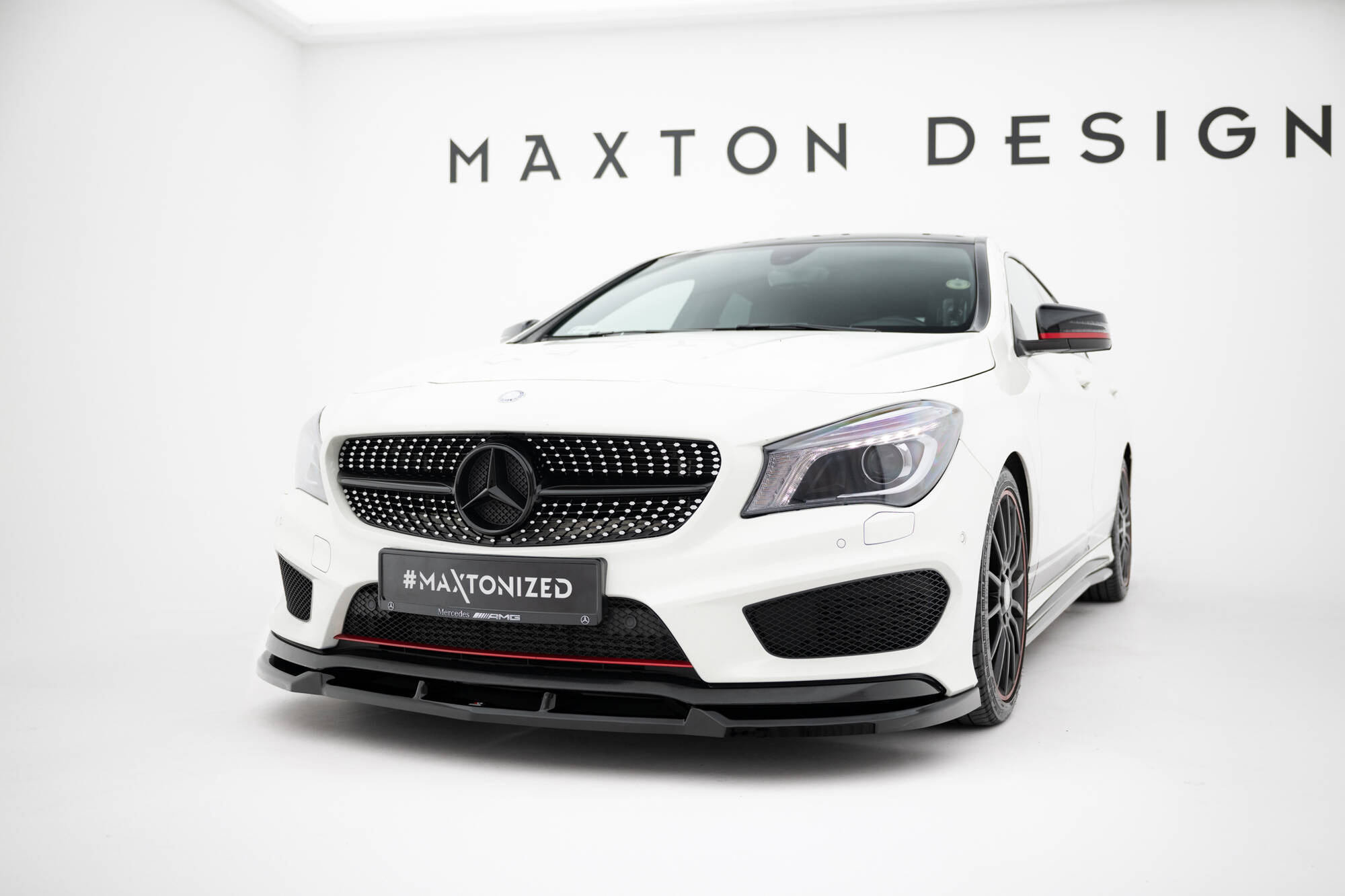 Etusplitteri Mercedes-Benz CLA AMG-Line C117, Maxton