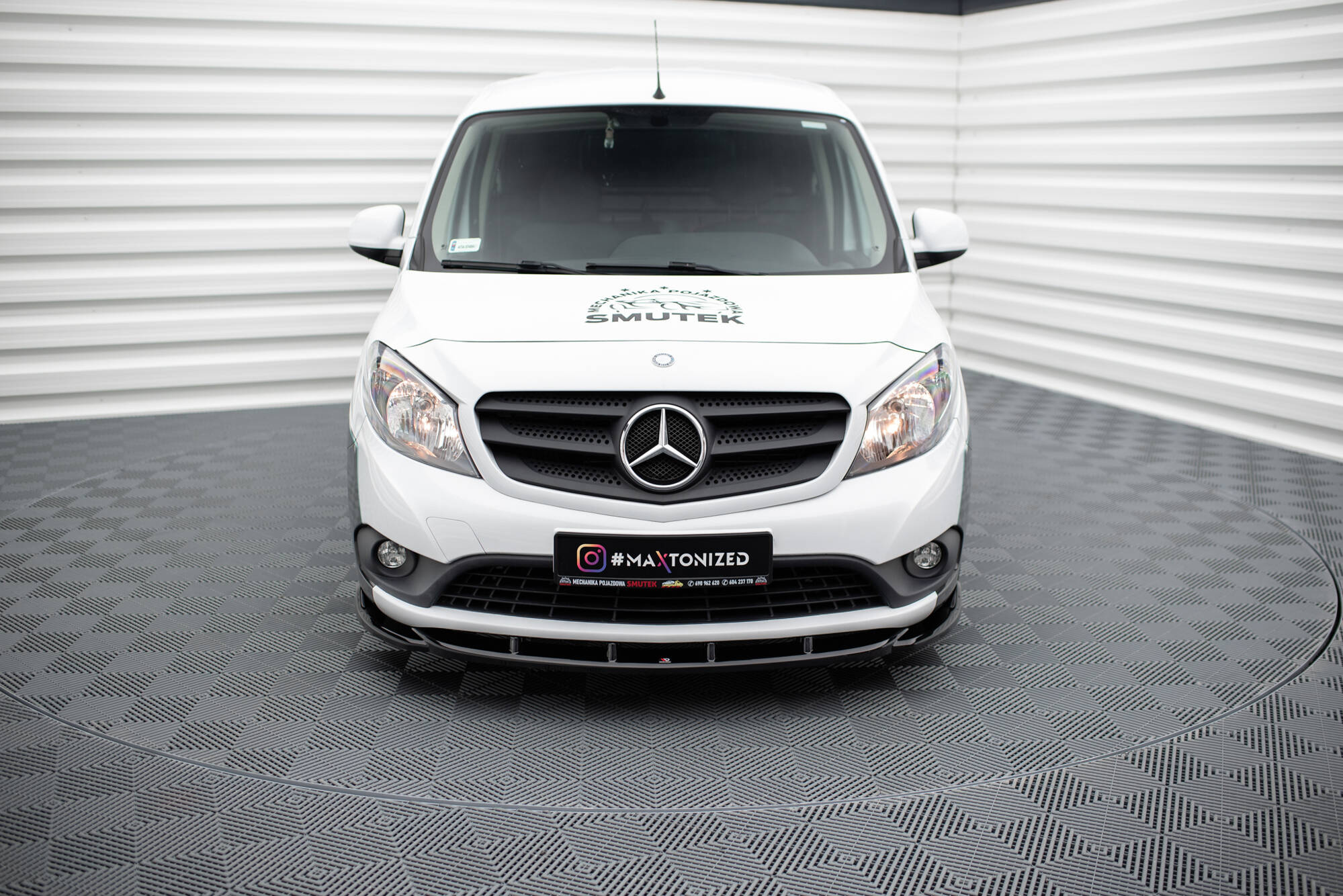 Etusplitteri Mercedes-Benz Citan W415, Maxton-3