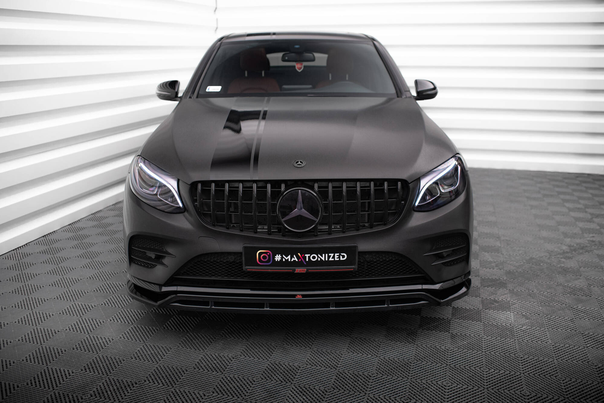 Etusplitteri Mercedes-Benz GLC Coupe AMG-Line /43 AMG C253, Maxton-2