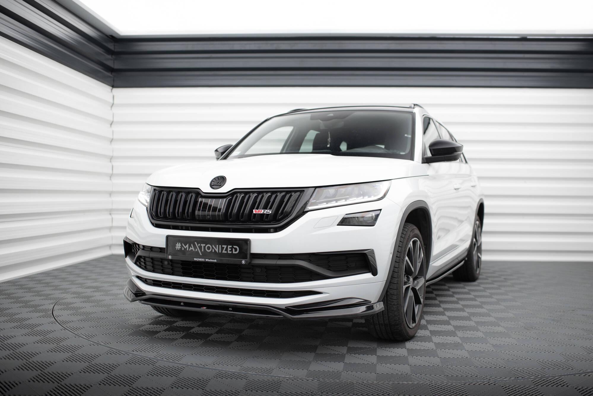 Etusplitteri Skoda Kodiaq Mk1 Sportline/RS, Maxton