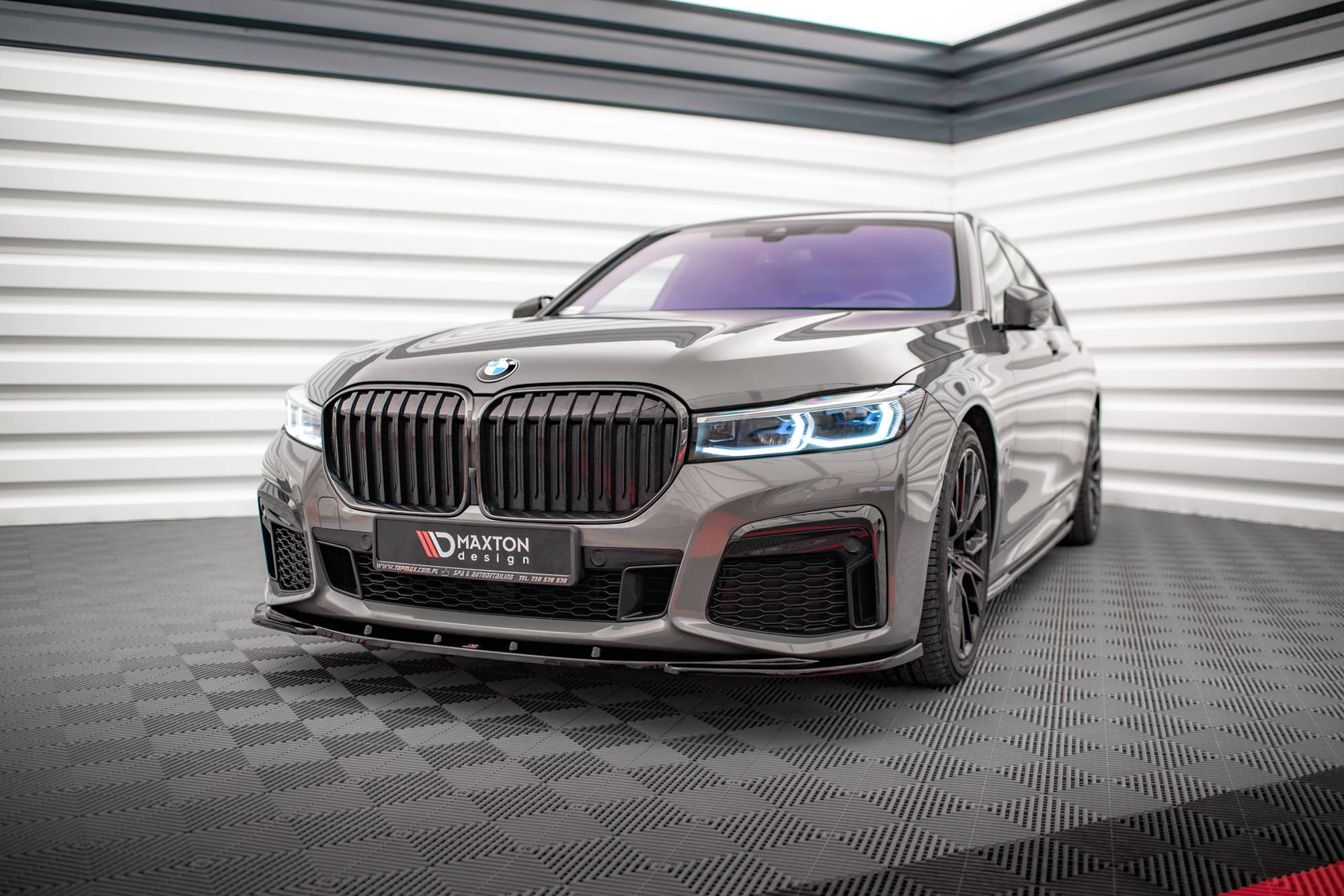 Etusplitteri (V1) BMW 7 M-Pack G11 / G12 Facelift, Maxton