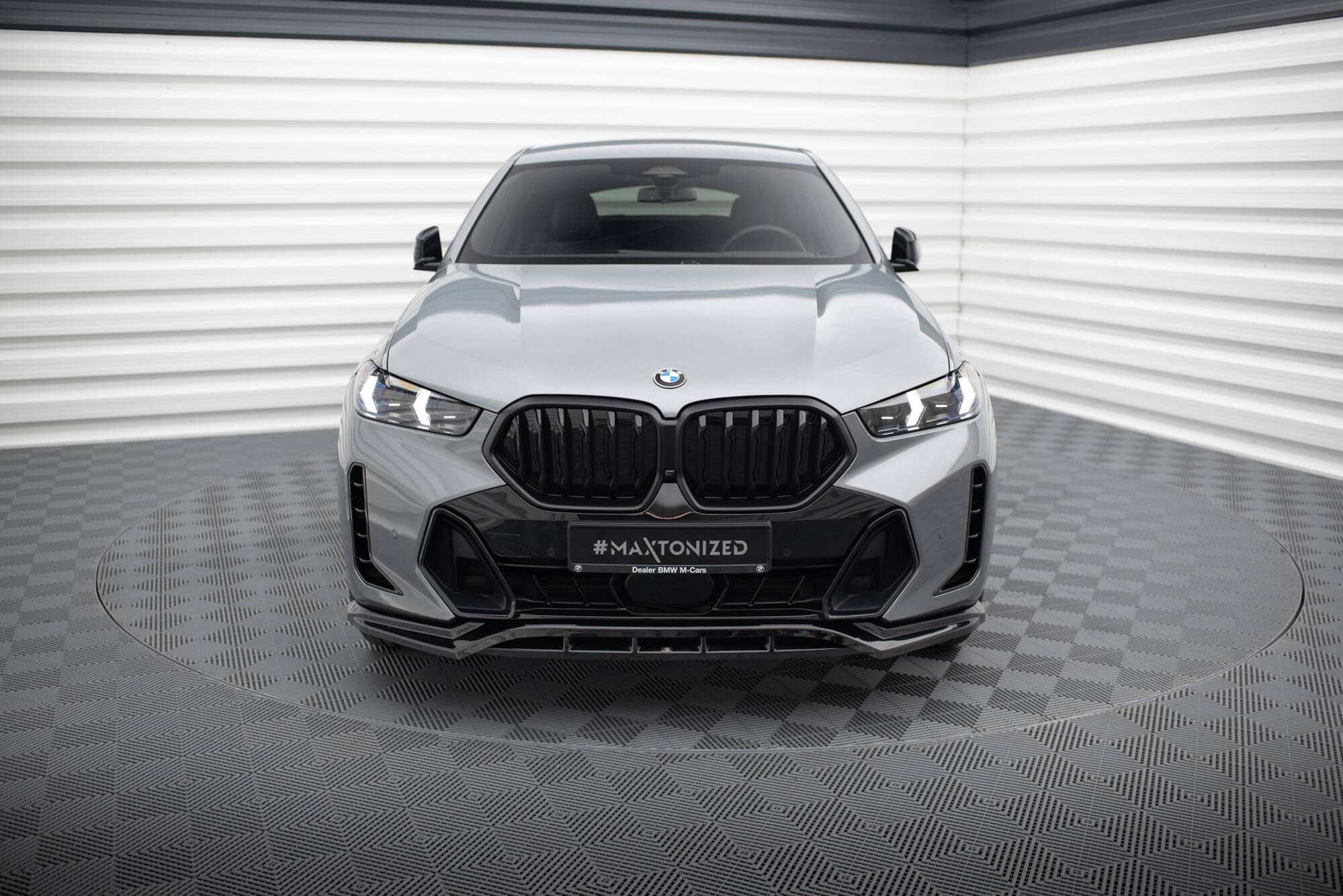 Etusplitteri (V1) BMW X6 M-Pack G06 Facelift, Maxton-2