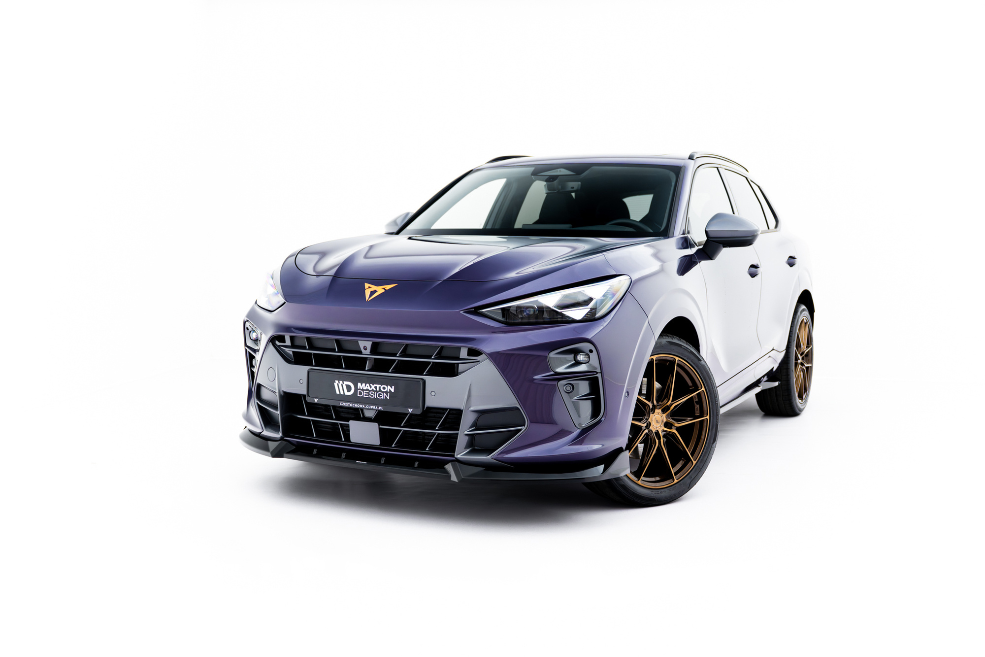 Etusplitteri (V1) Cupra Terramar Mk1, Maxton-3