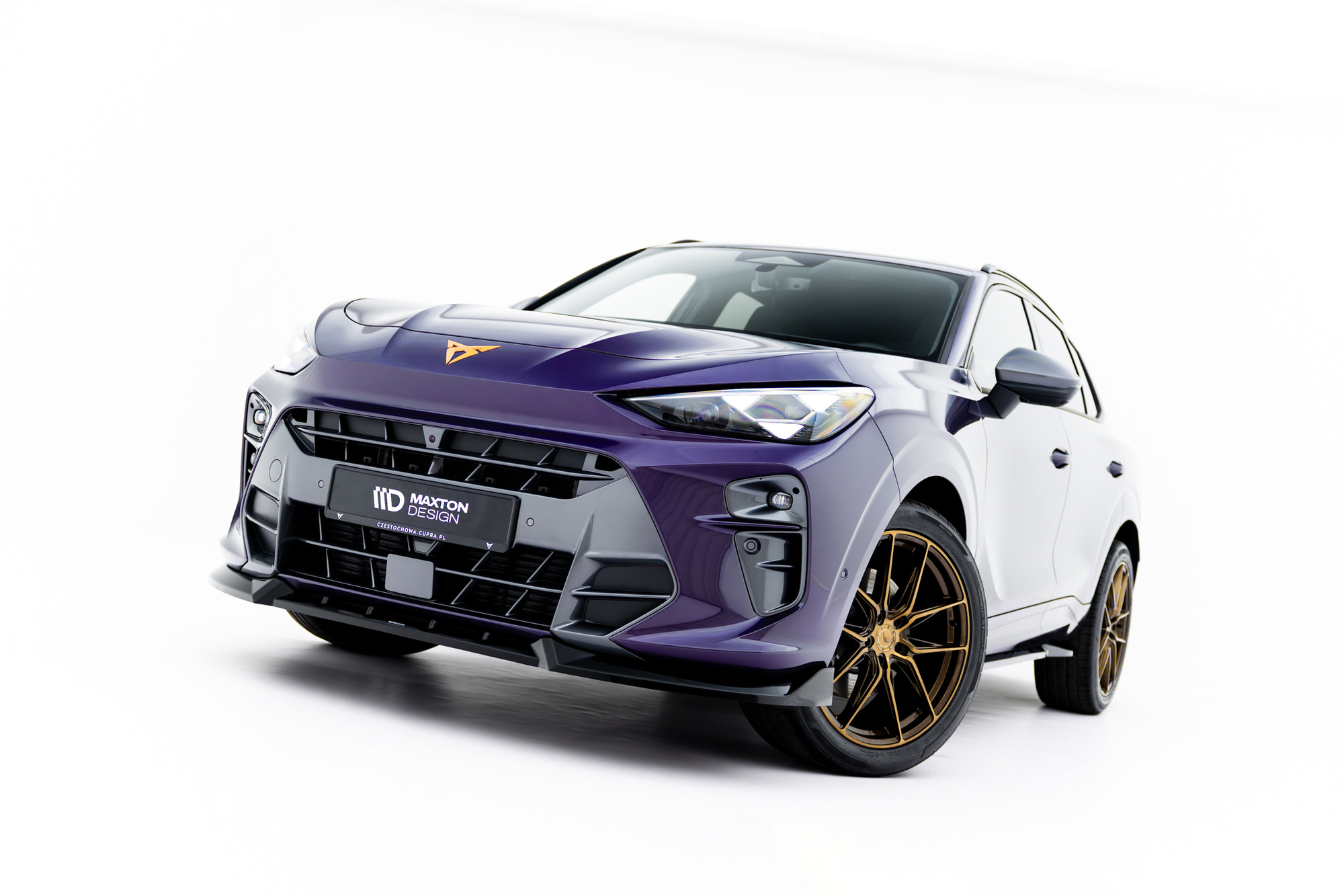 Etusplitteri (V1) Cupra Terramar Mk1, Maxton-4