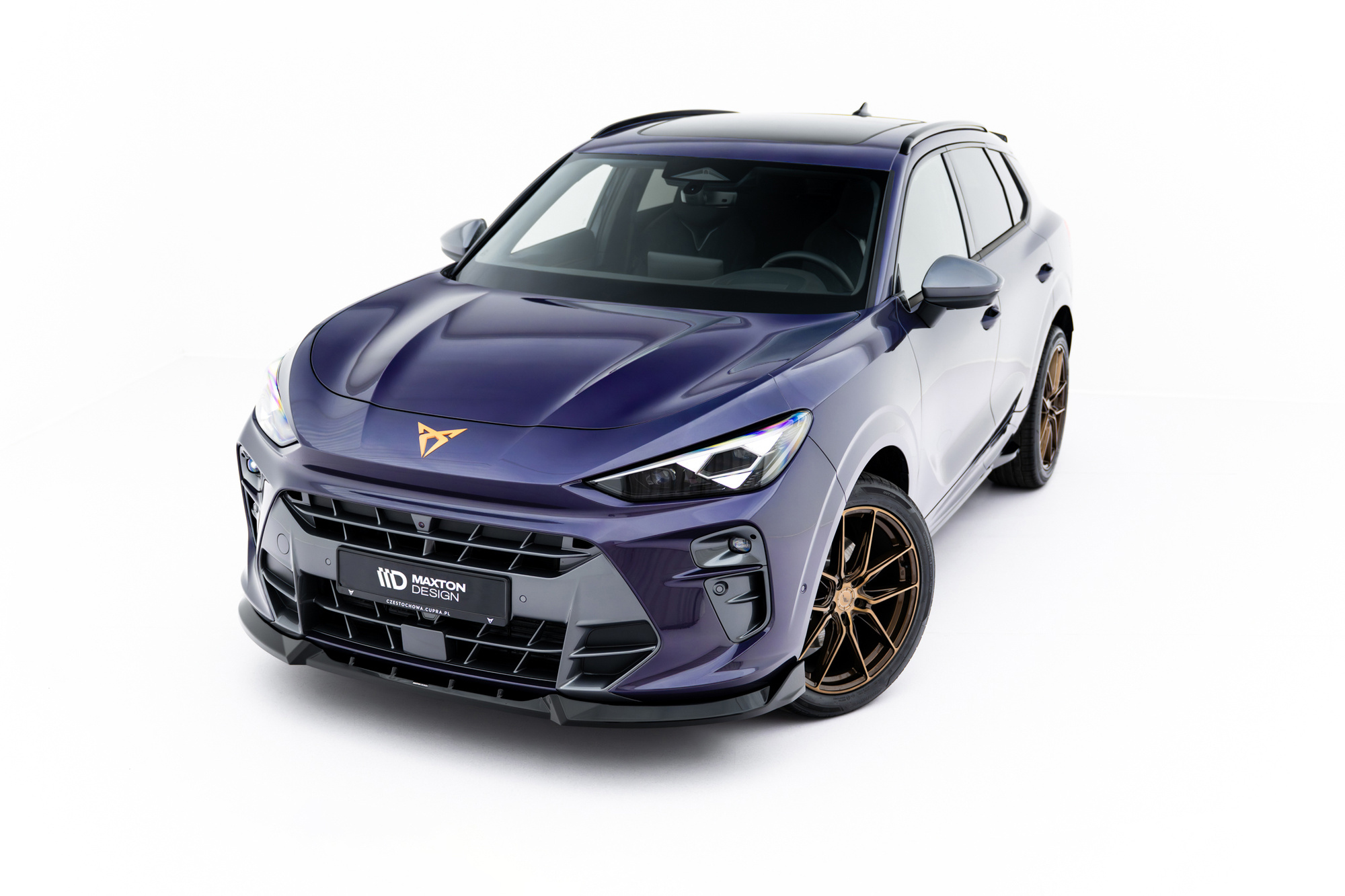 Etusplitteri (V1) Cupra Terramar Mk1, Maxton-2