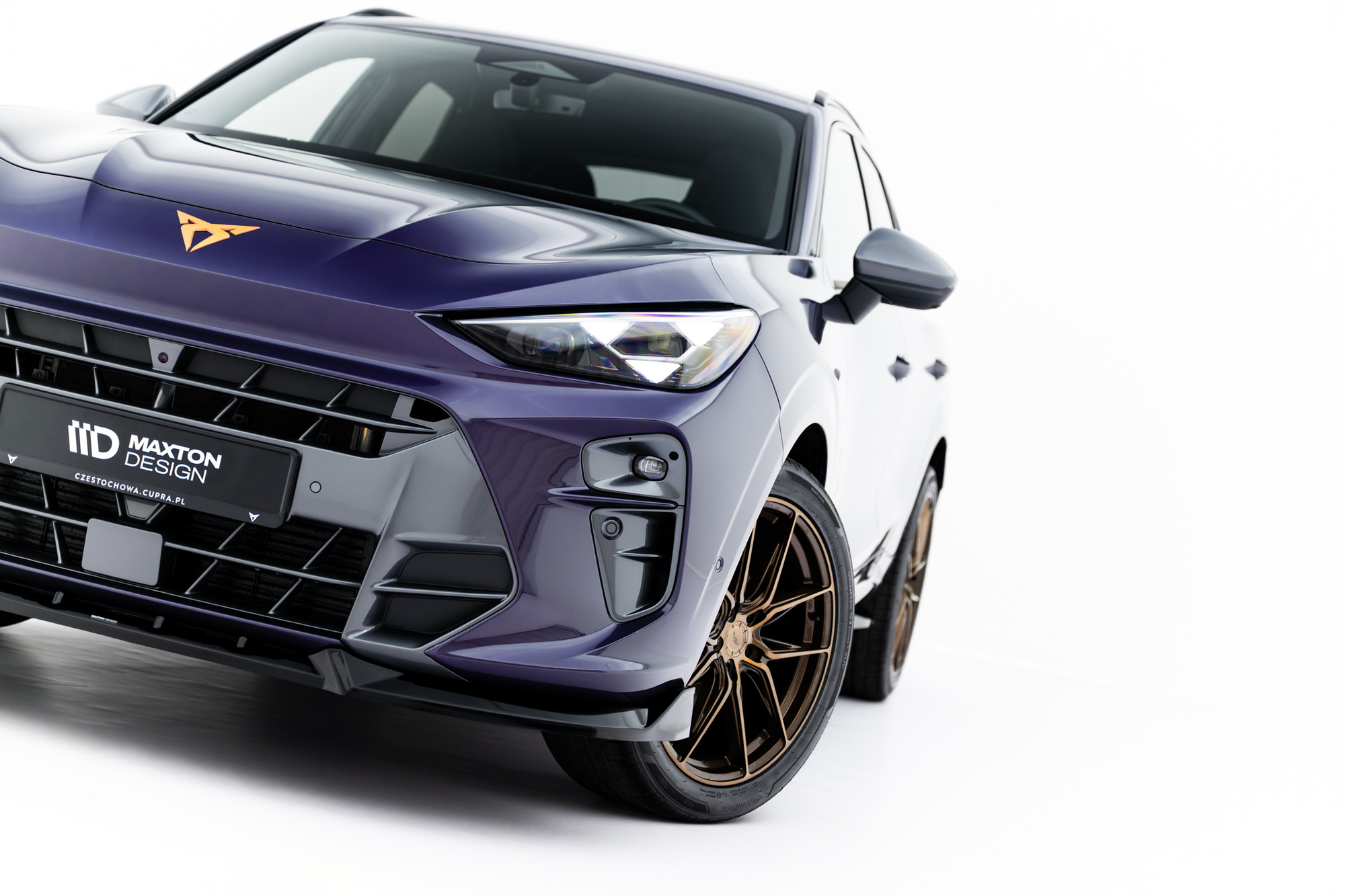 Etusplitteri (V1) Cupra Terramar Mk1, Maxton-5