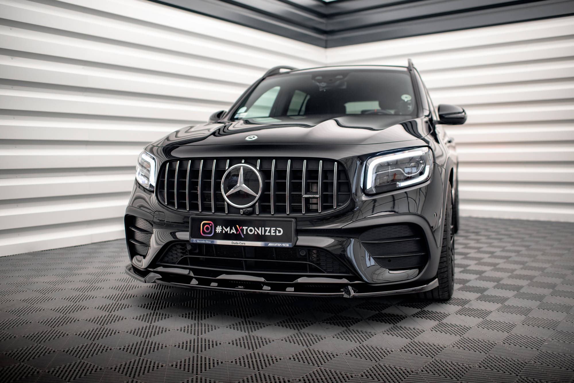 Etusplitteri (V1) Mercedes-AMG GLB 35 / AMG-Line X247, Maxton