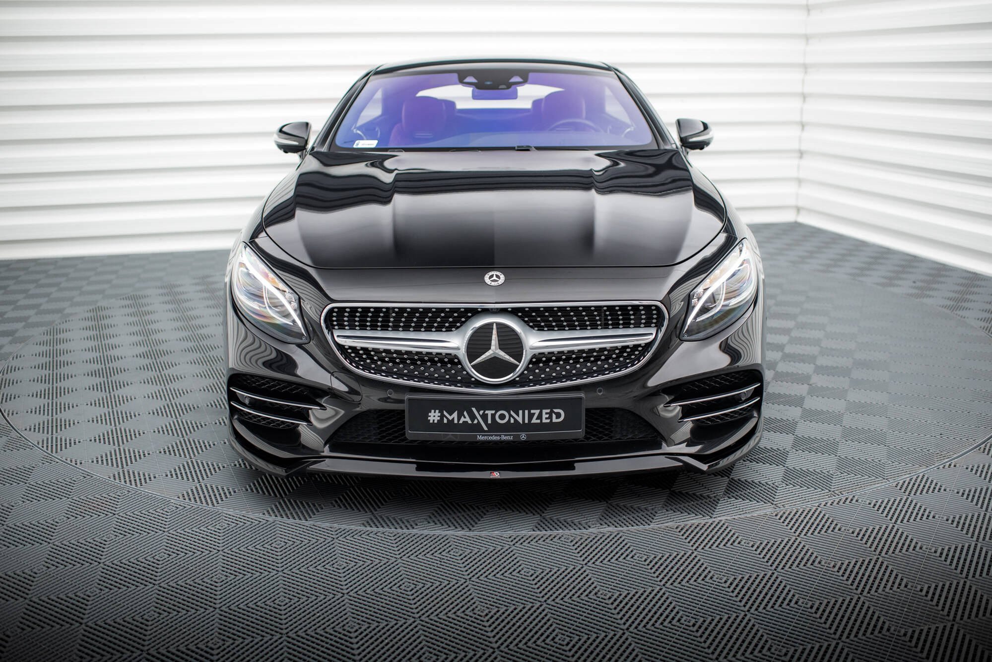 Etusplitteri (V1) Mercedes-Benz S Coupe AMG-Line C217 Facelift, Maxton-2