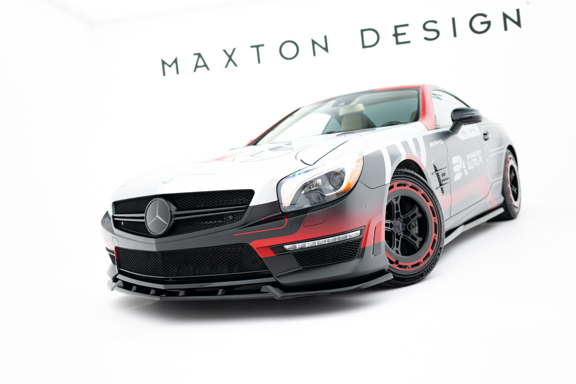 Etusplitteri (V1) Mercedes-Benz SL 63 AMG R231, Maxton