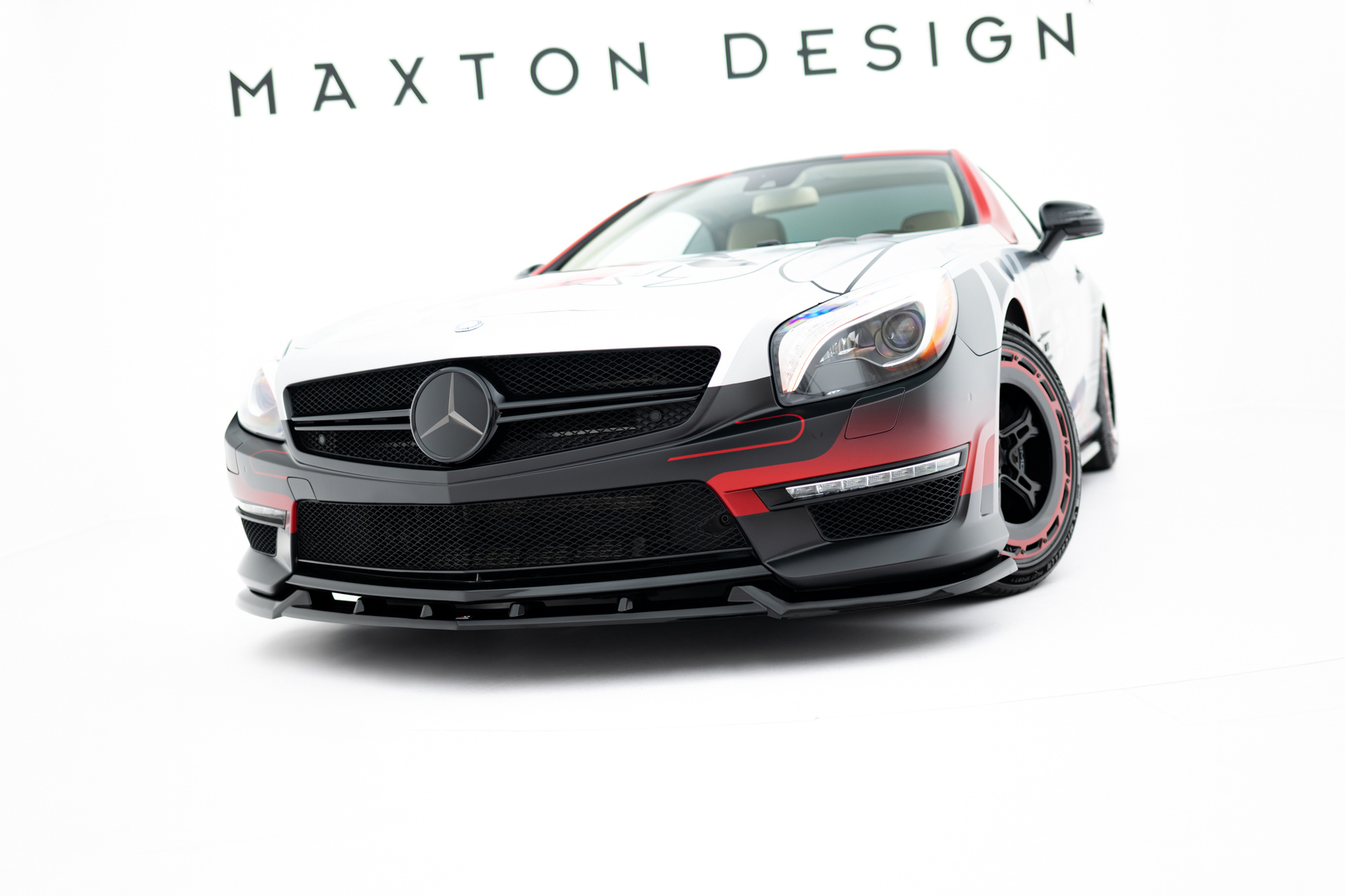 Etusplitteri (V1) Mercedes-Benz SL 63 AMG R231, Maxton-5