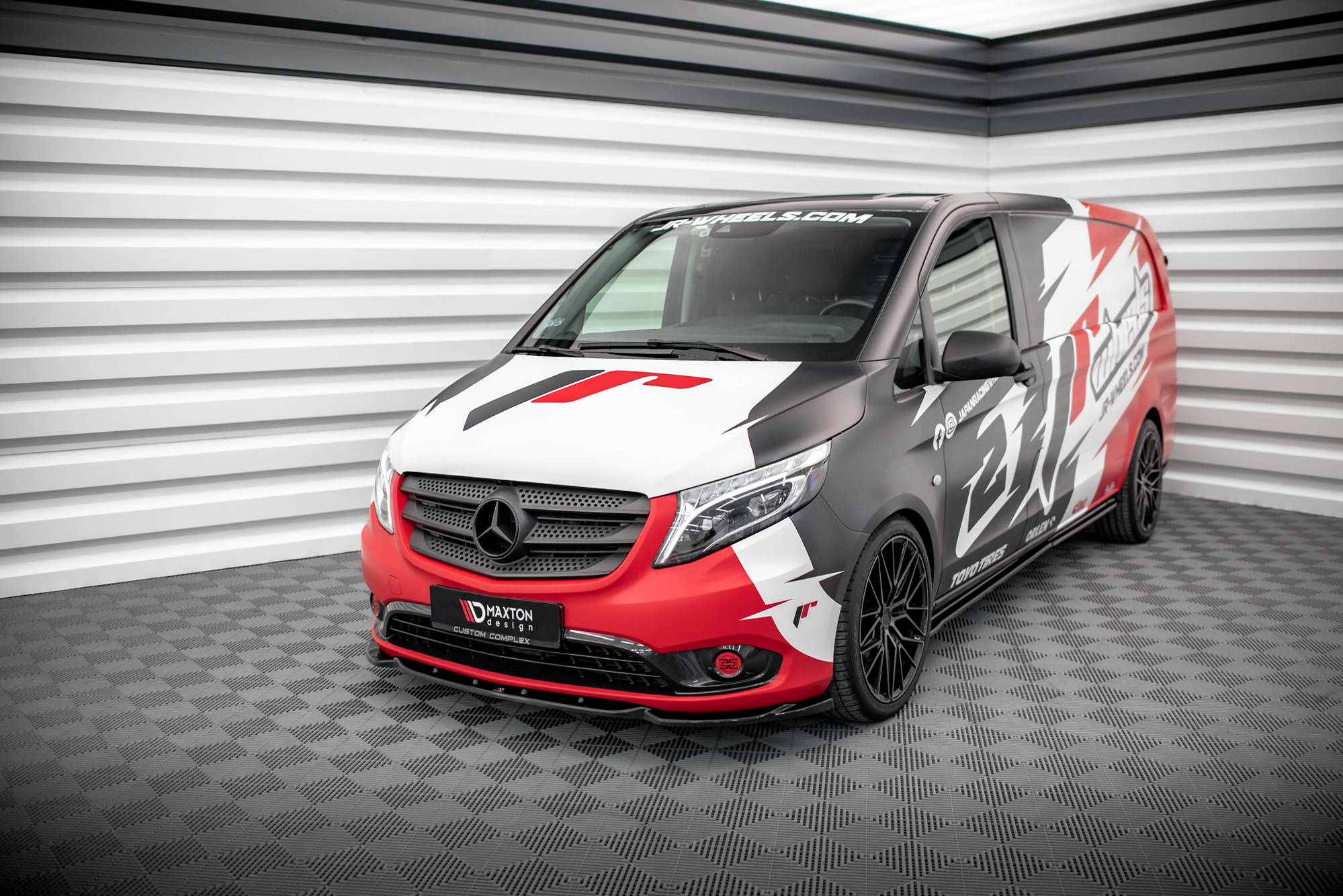 Etusplitteri (V1) Mercedes-Benz Vito W447 Facelift, Maxton