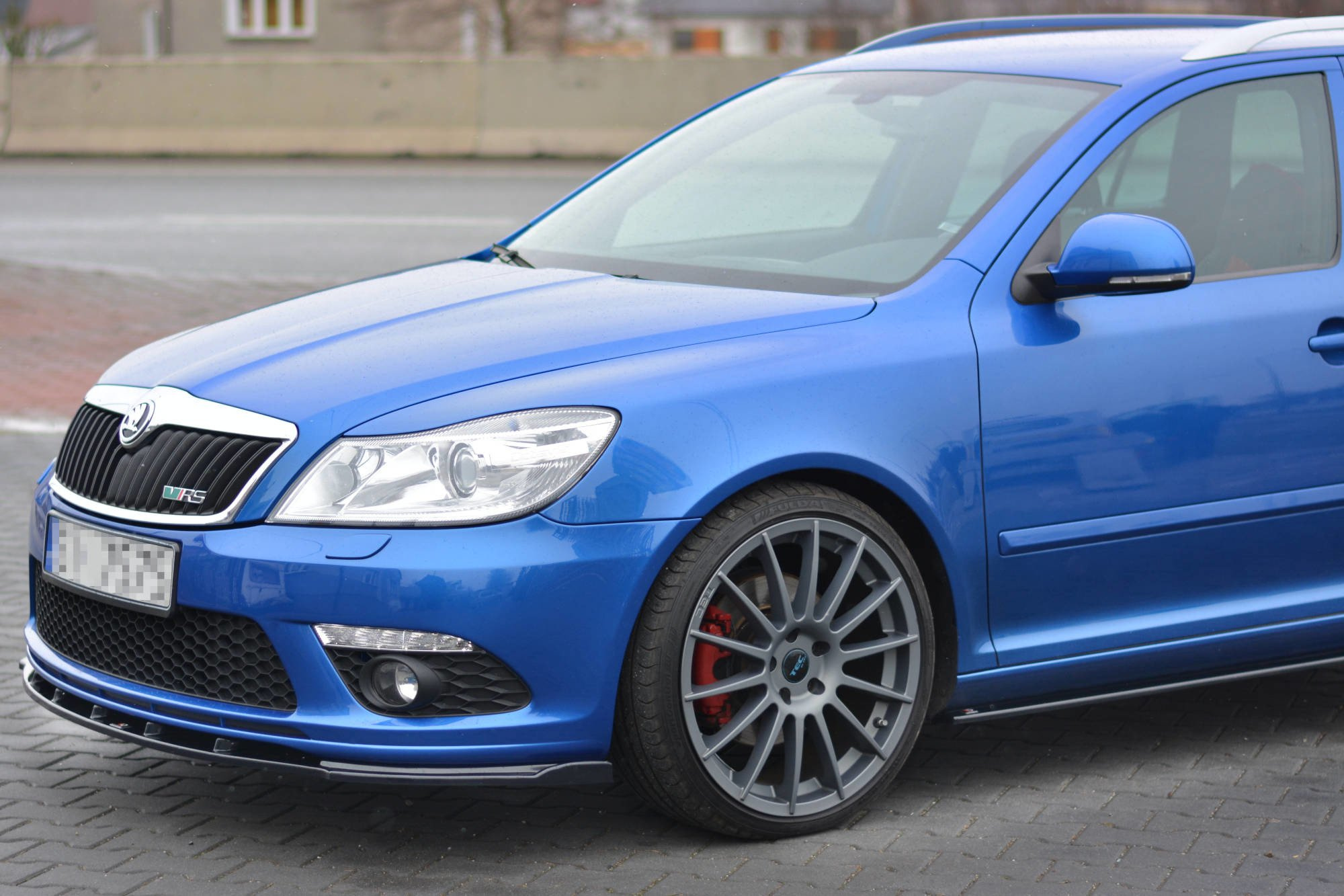 Etusplitteri (V1) Skoda Octavia RS Mk2 FL, Maxton