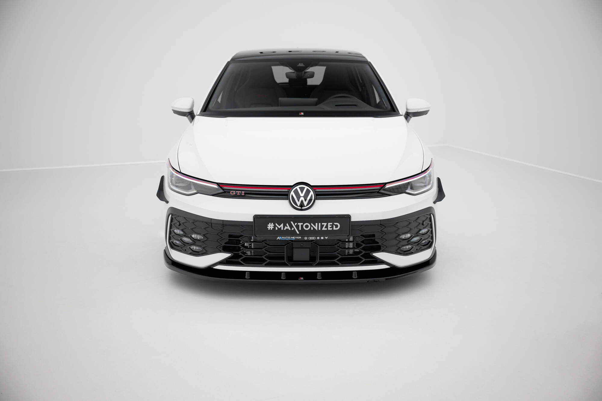 Etusplitteri (V1) Volkswagen Golf GTI / GTE / R-Line Mk8 Facelift, Maxton-2
