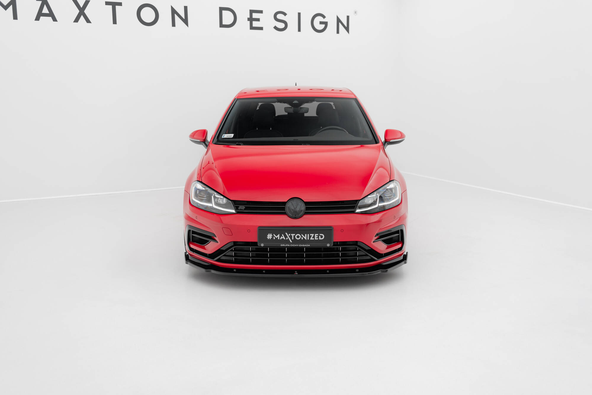 Etusplitteri (V1) Volkswagen Golf R / R-Line Mk7 Facelift, Maxton-2